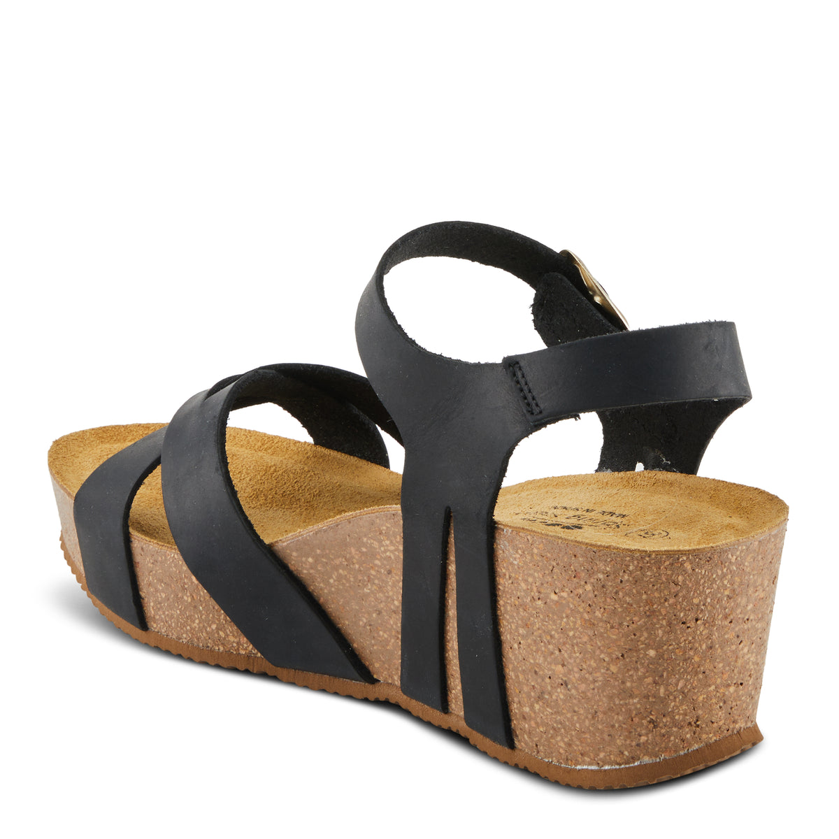 Spring Step SPRING STEP BURTON SANDALS sandal in black with comfortable everyday design