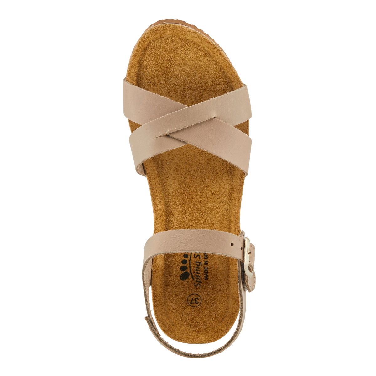 Spring Step SPRING STEP BURTON SANDALS sandal in taupe with comfortable everyday design