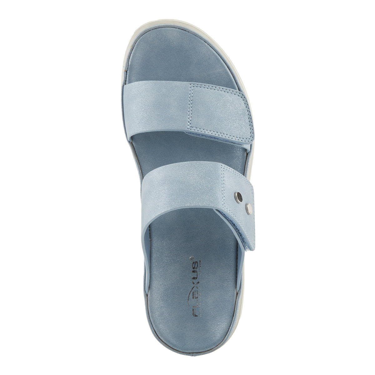 Flexus FLEXUS BUTTONY SANDALS sandal in blue with flexible sole