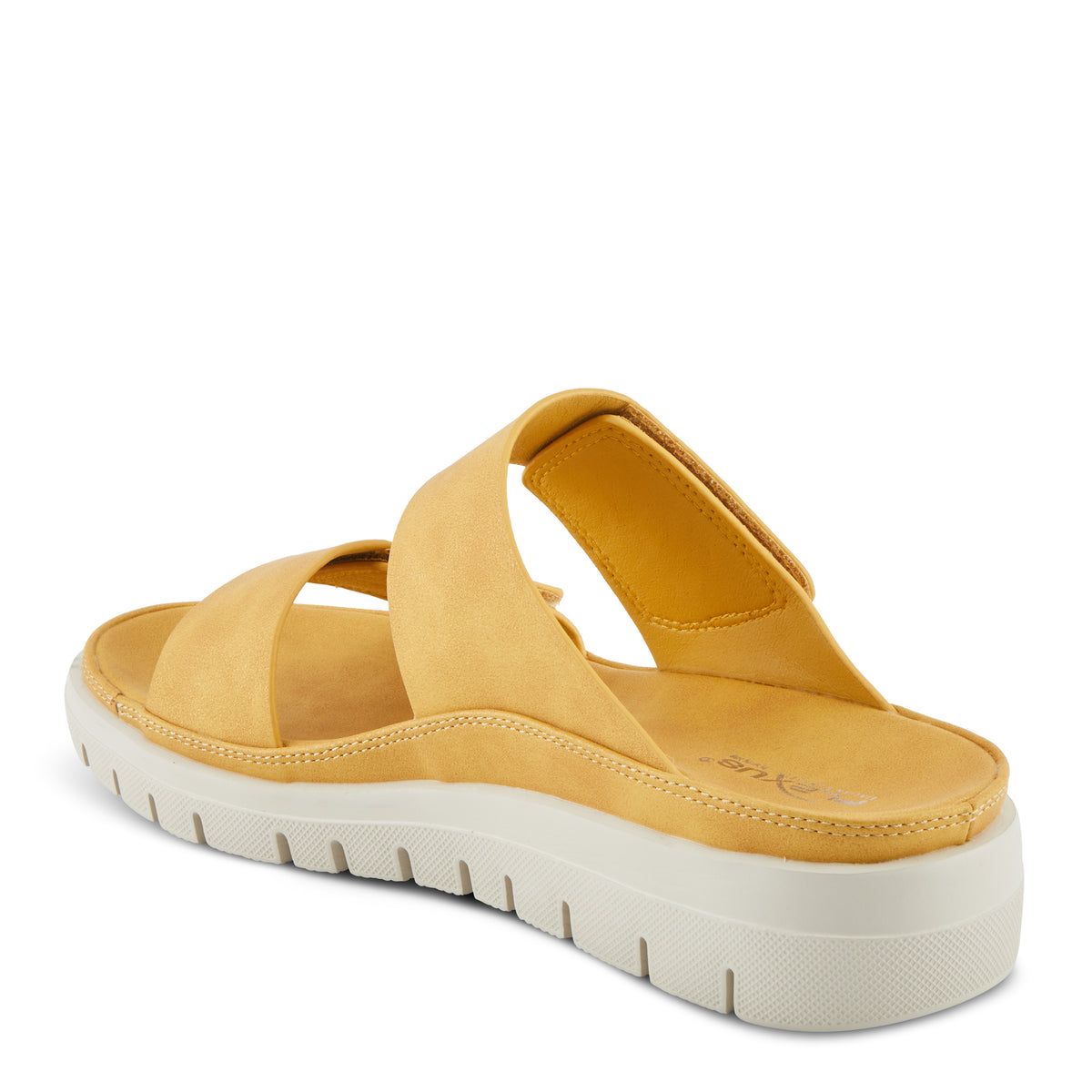 Flexus FLEXUS BUTTONY SANDALS sandal in mustard with flexible sole