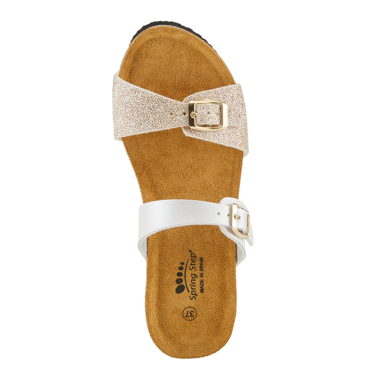 Spring Step SPRING STEP BYNUM SANDALS sandal in gold multi with comfortable everyday design