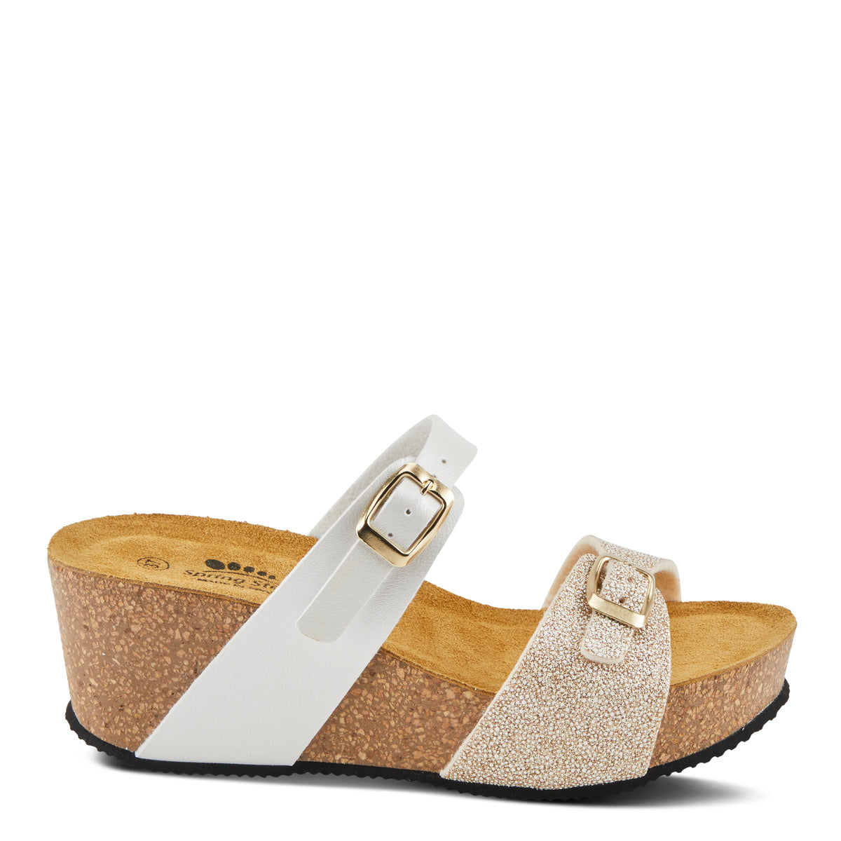 Spring Step SPRING STEP BYNUM SANDALS sandal in gold multi with comfortable everyday design