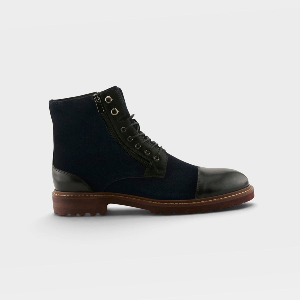 Spring Step Men Canoy Navy Multi Boot
