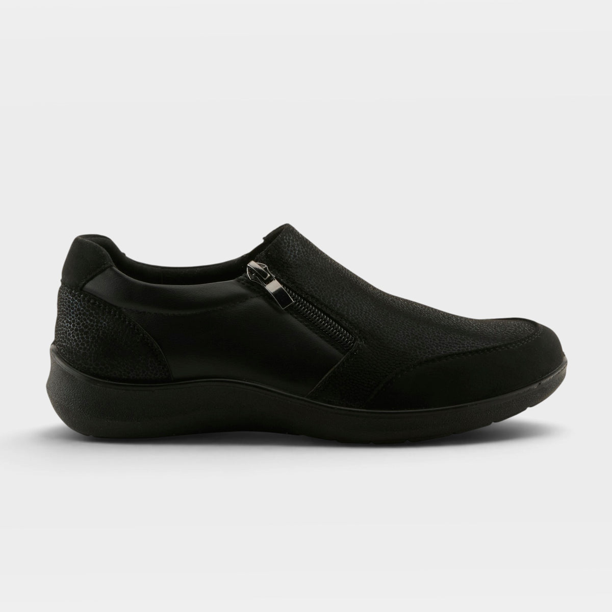 Flexus Canstela Black Shoe