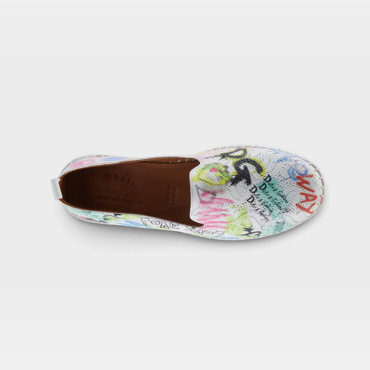 Spring Step Carraway Pink Multi Shoe