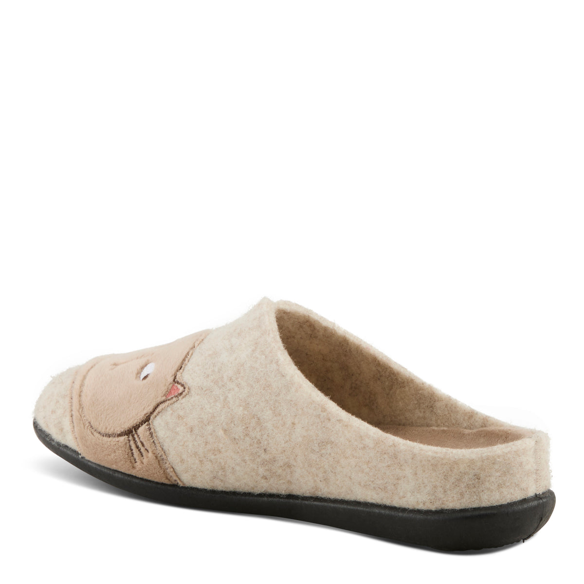 Flexus FLEXUS CATSEYE SLIPPERS comfort shoe in beige with flexible sole