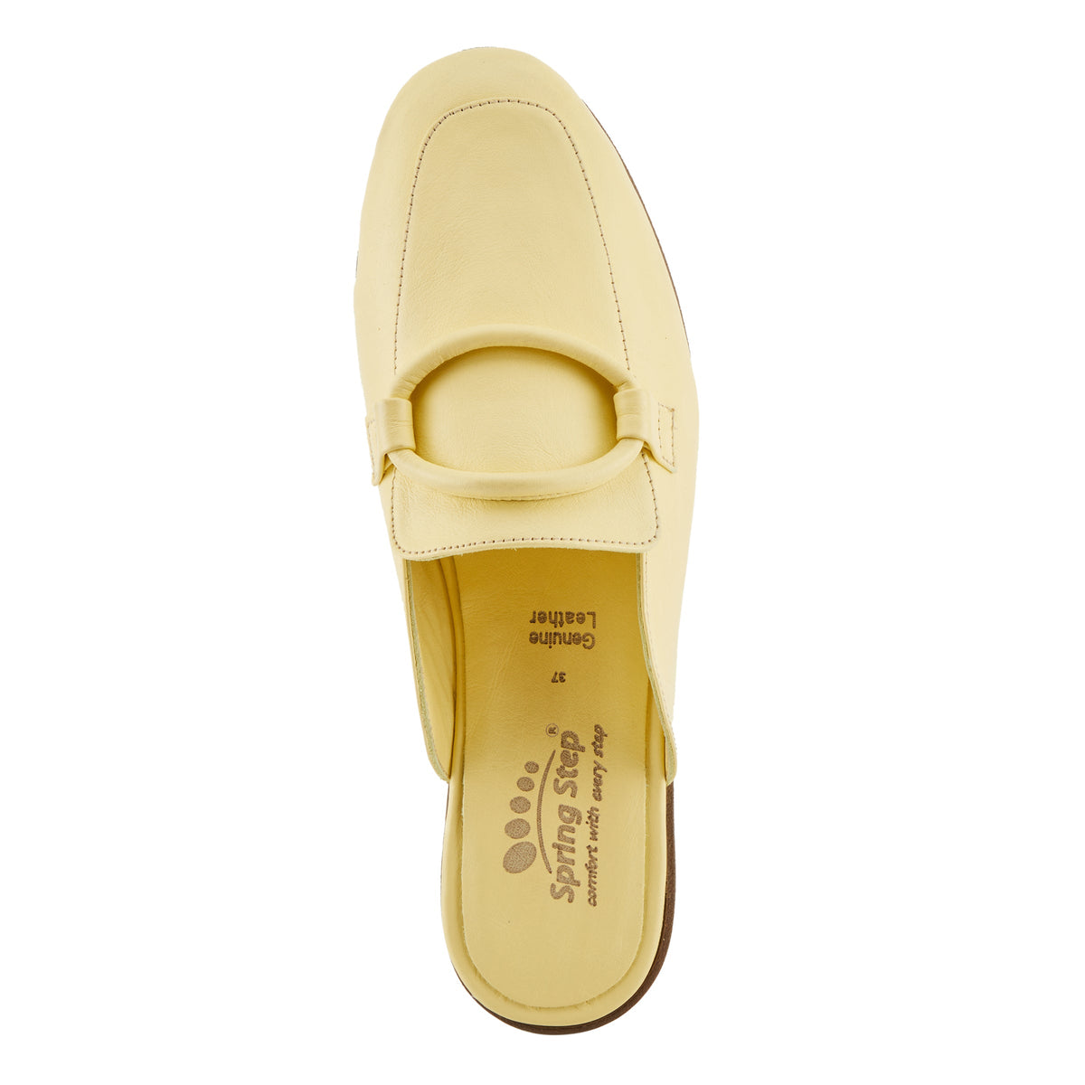 Spring Step SPRING STEP CAVANAGH SHOES shoe in light yellow with comfortable everyday design