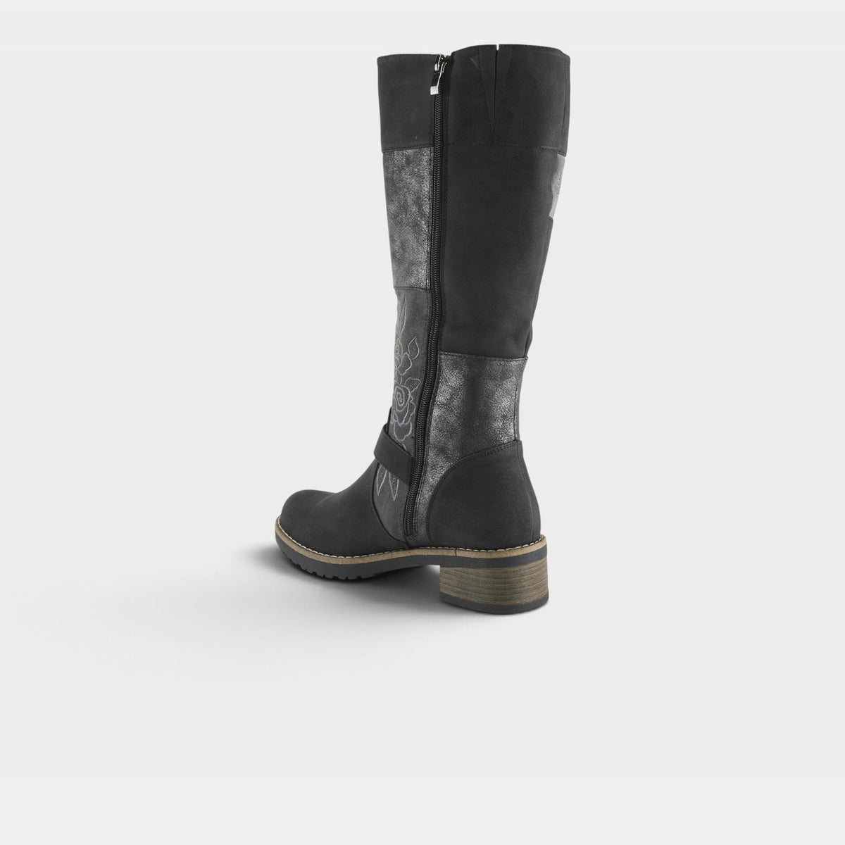 PATRIZIA COLLAGE TALL BOOTS-12