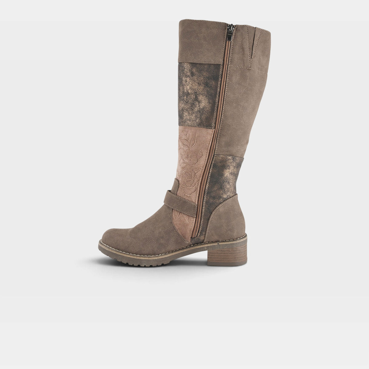 PATRIZIA COLLAGE TALL BOOTS-3
