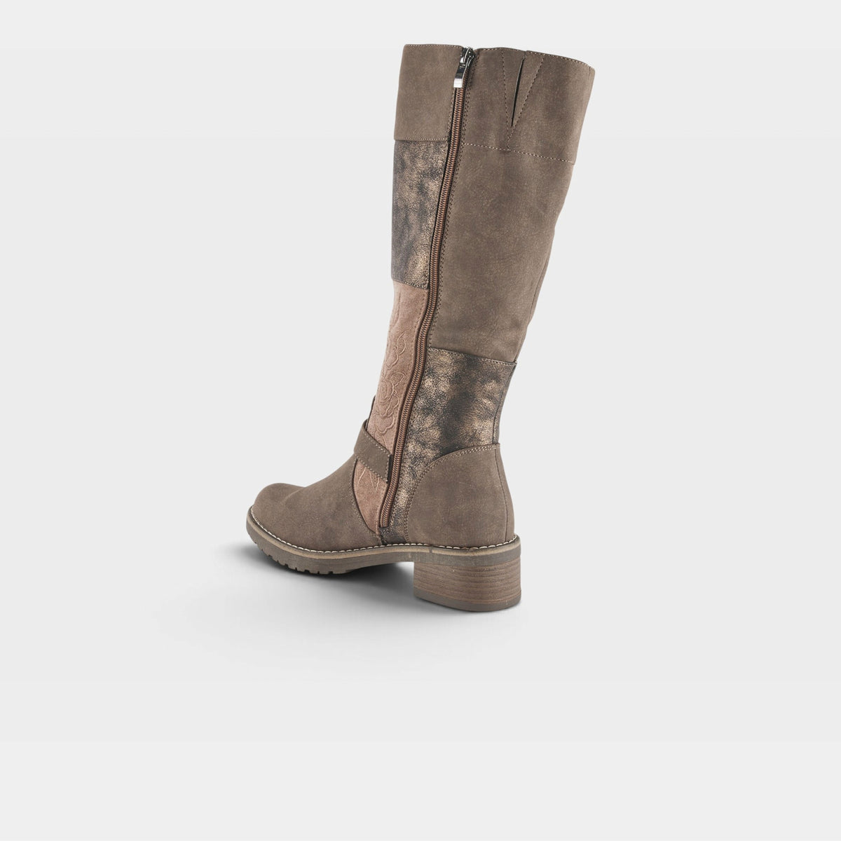 PATRIZIA COLLAGE TALL BOOTS-6