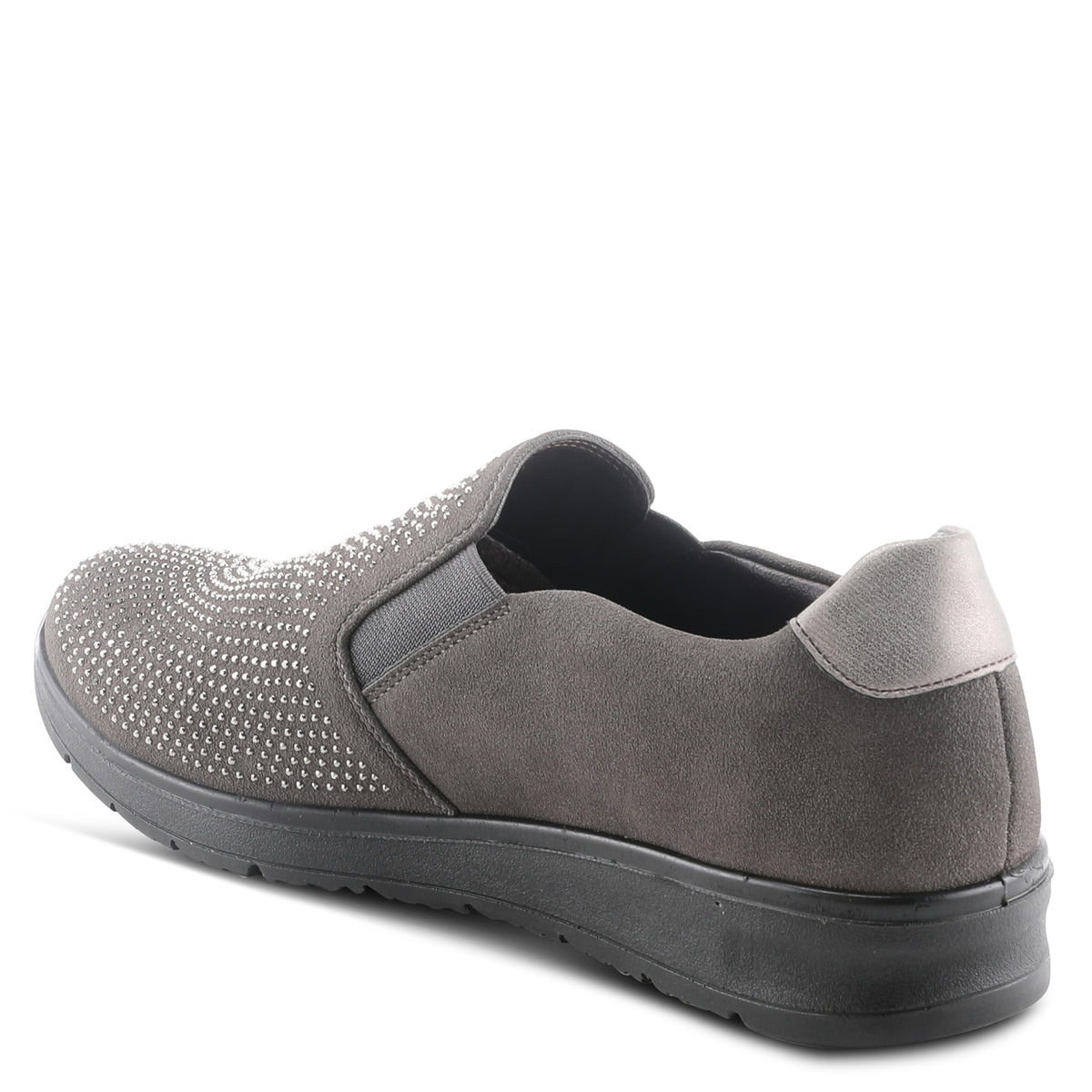 Flexus FLEXUS CONEFLOWER SLIP-ON SHOES comfort shoe in grey with flexible sole