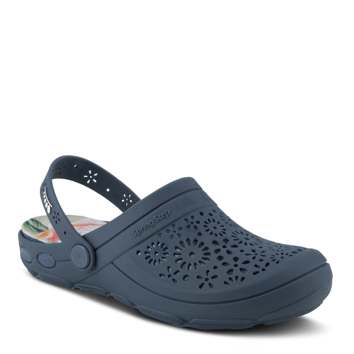 Spring Step SPRING STEP CONTIGO CLOGS shoe in black with comfortable everyday design