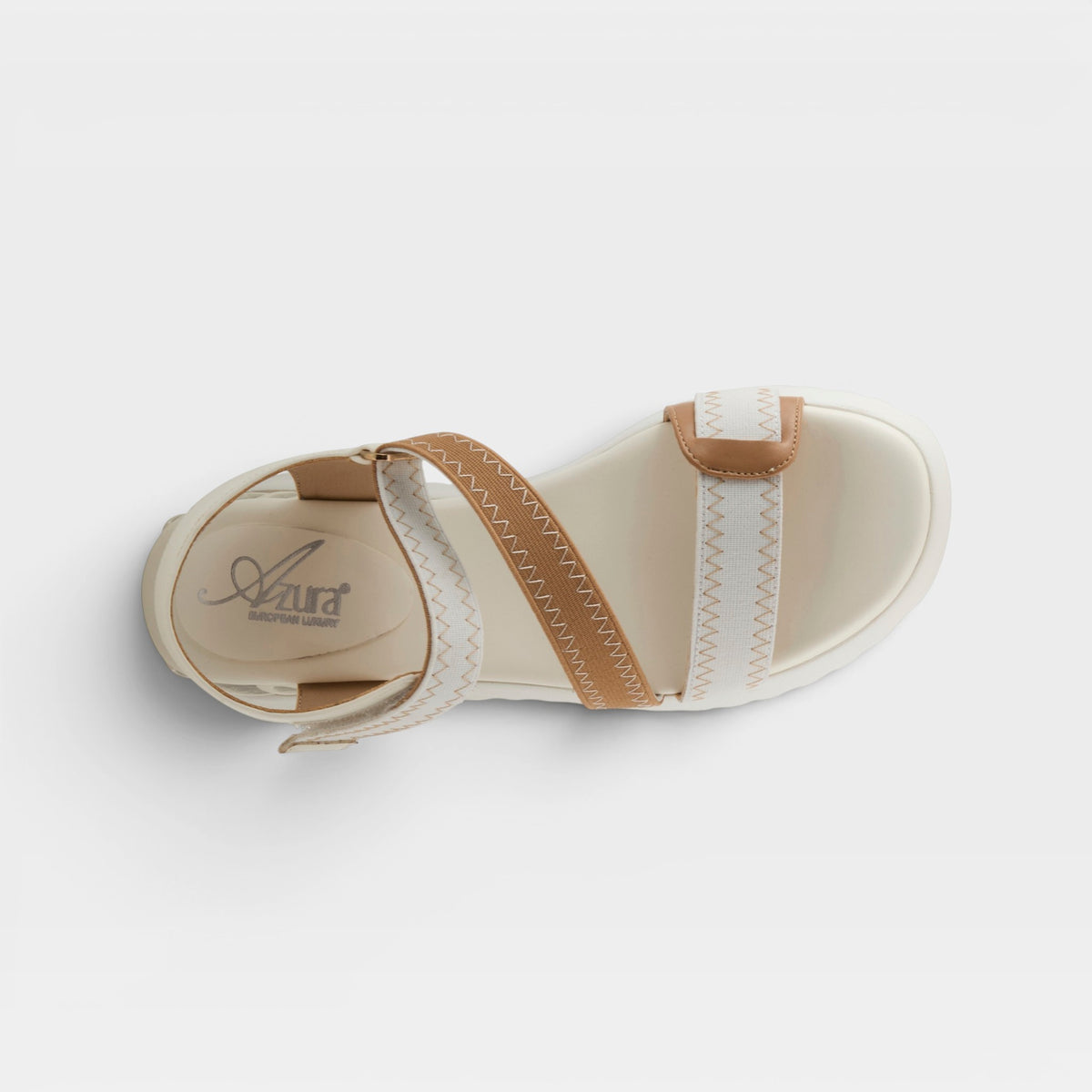 Azura Coolbeans Beige Multi Sandal