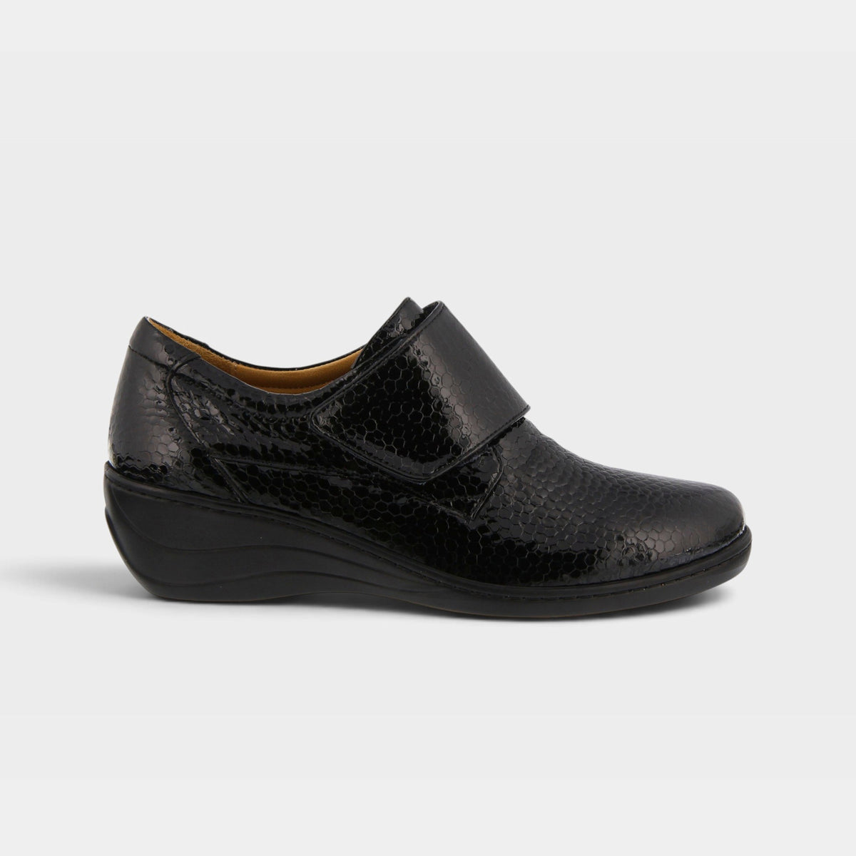 Spring Step – Corvo – Black Patent – Shoe