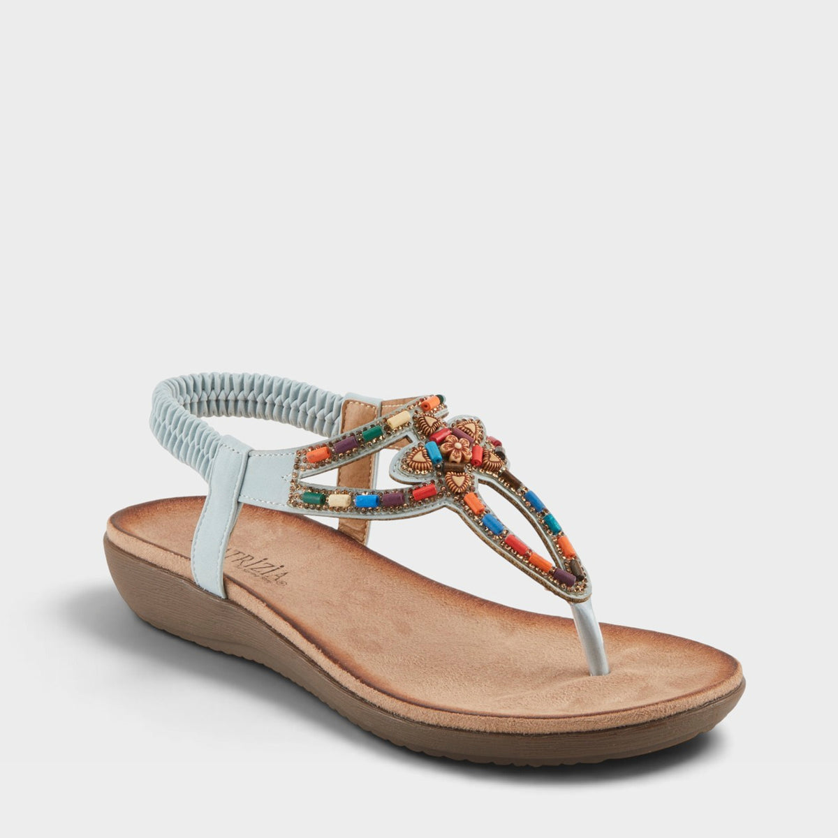 PATRIZIA CREMA THONG SANDALS-25