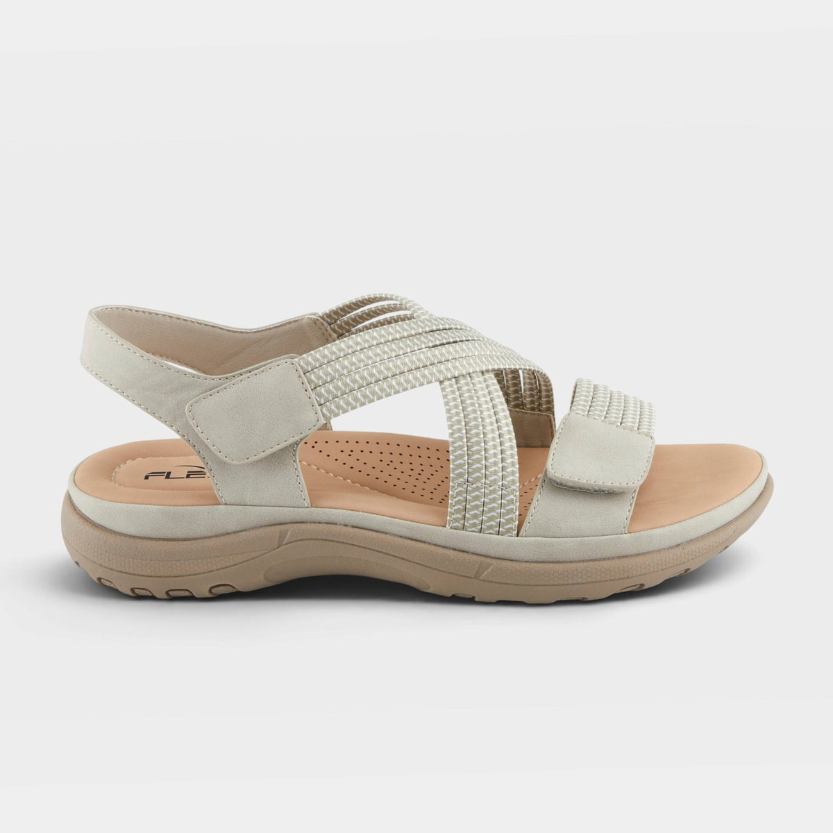 Flexus – Crossbeam – Light Grey – Sandal