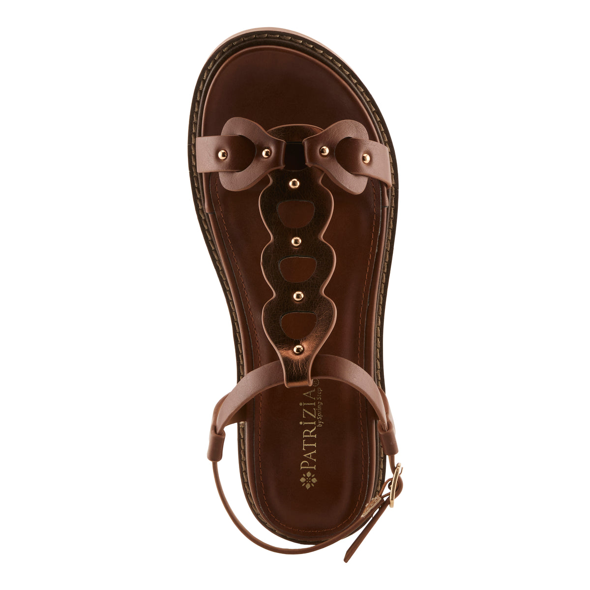 Patrizia PATRIZIA CUFFED SANDALS sandal in brown multi with stylish fashion design