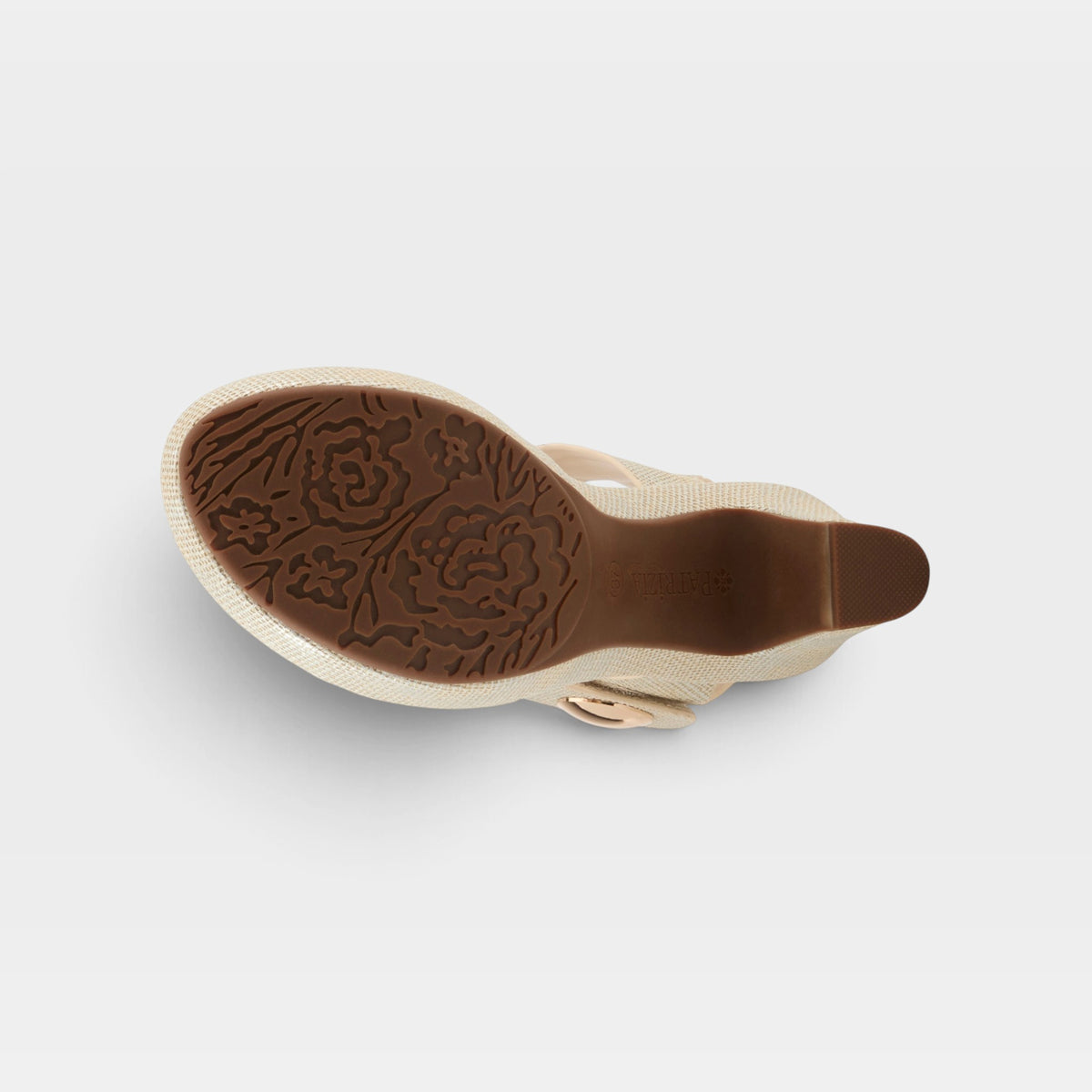 Patrizia Dade-Woven Bone Sandal