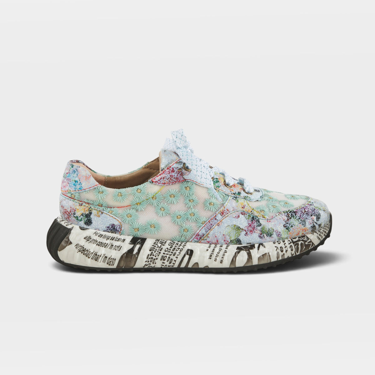 L'Artiste Daisymae sneaker in Blue Multi, hero view