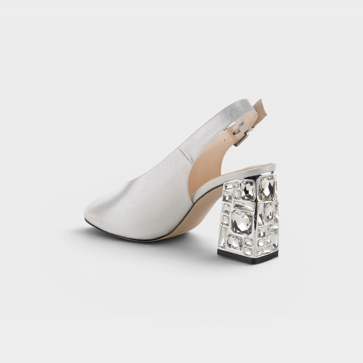 Azura Dazzley Silver Sandal