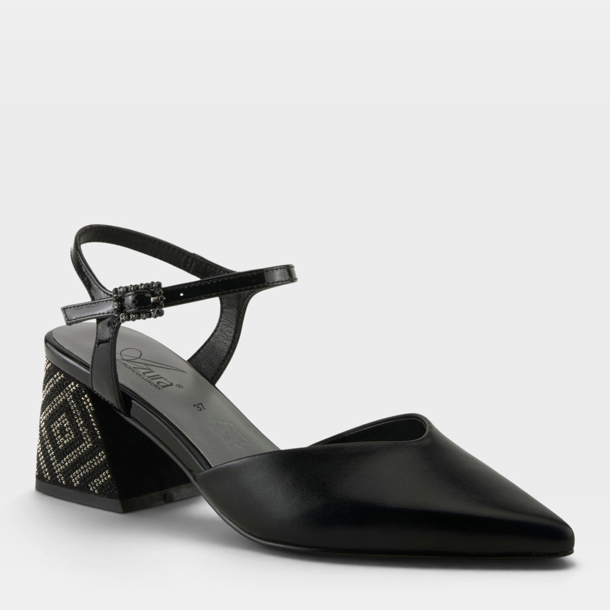 Azura Dazzlindiva Black Shoe
