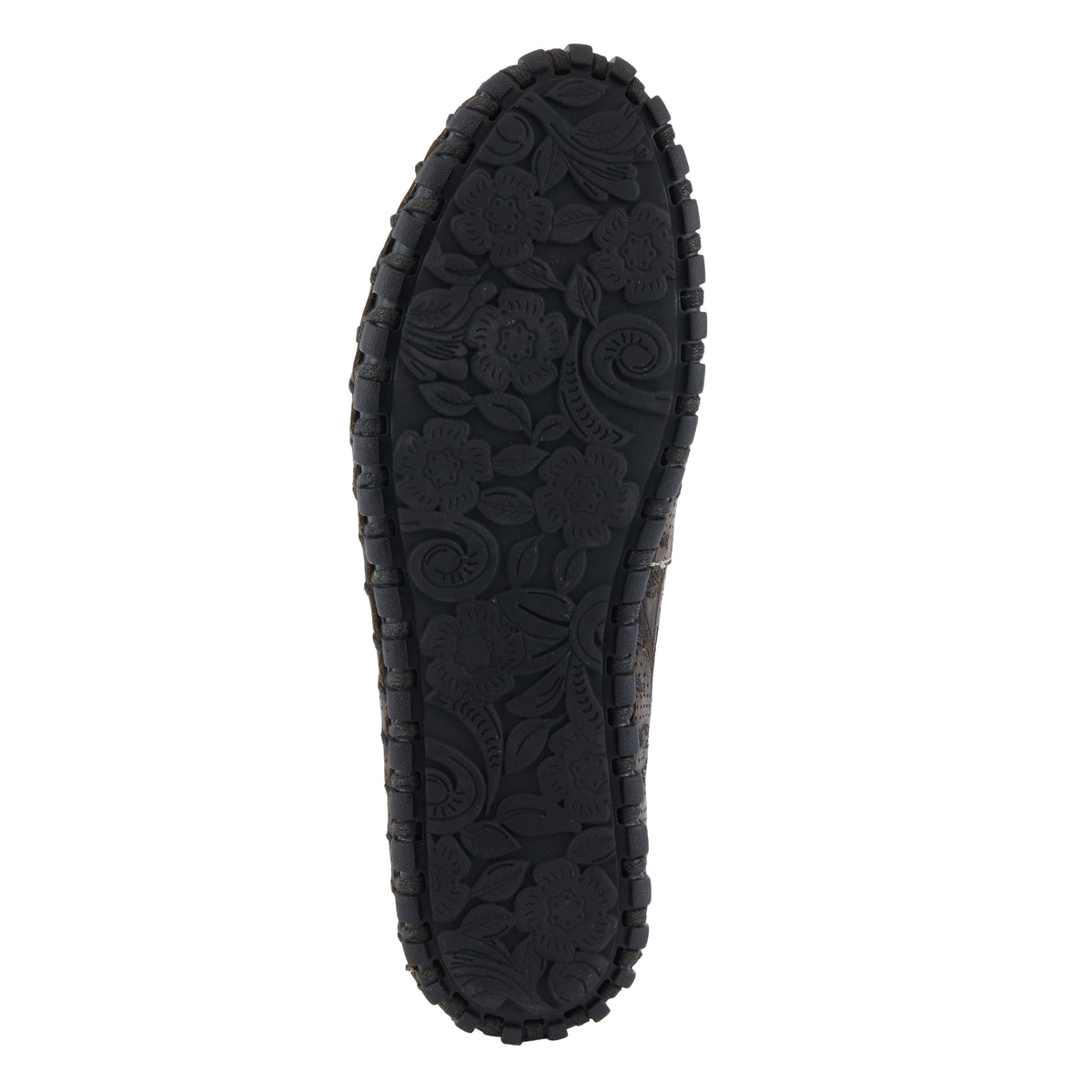 L'Artiste L'ARTISTE DELAVIGNE SHOES shoe in charcoal multi with handcrafted leather design
