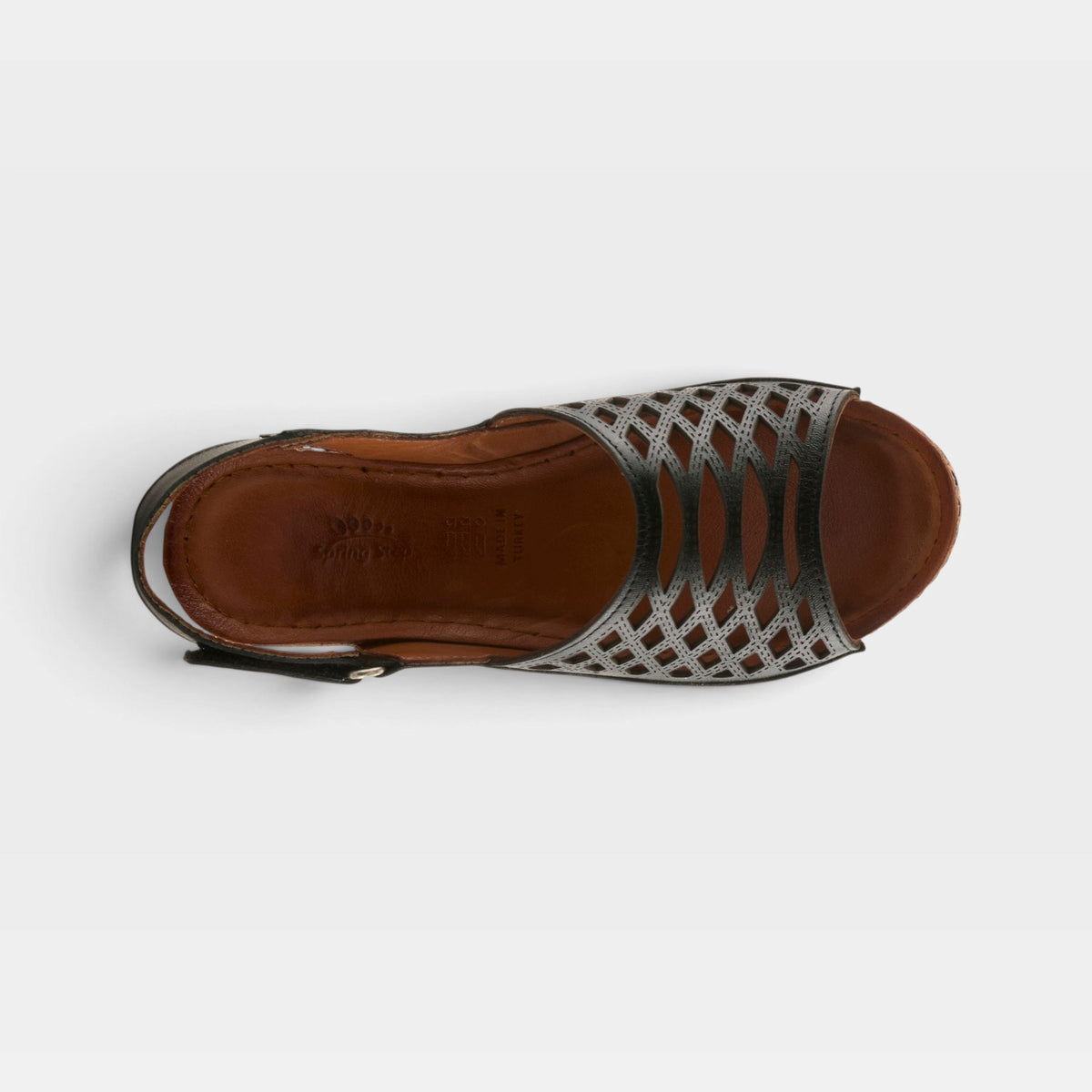 Spring Step – Denair – Black – Sandal