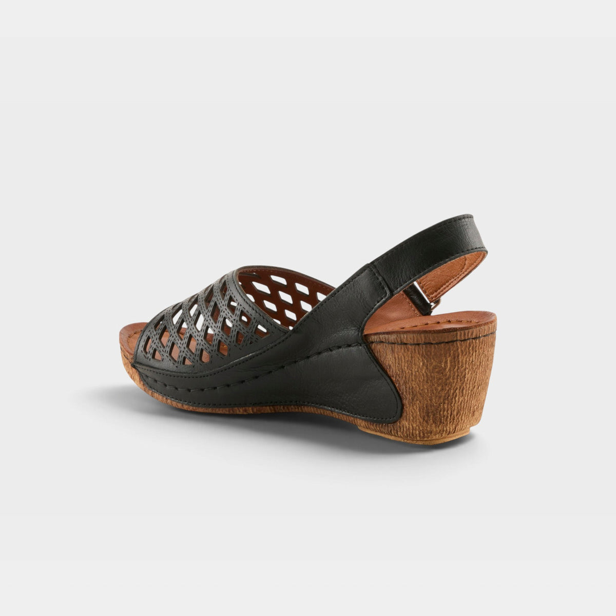 Spring Step – Denair – Black – Sandal