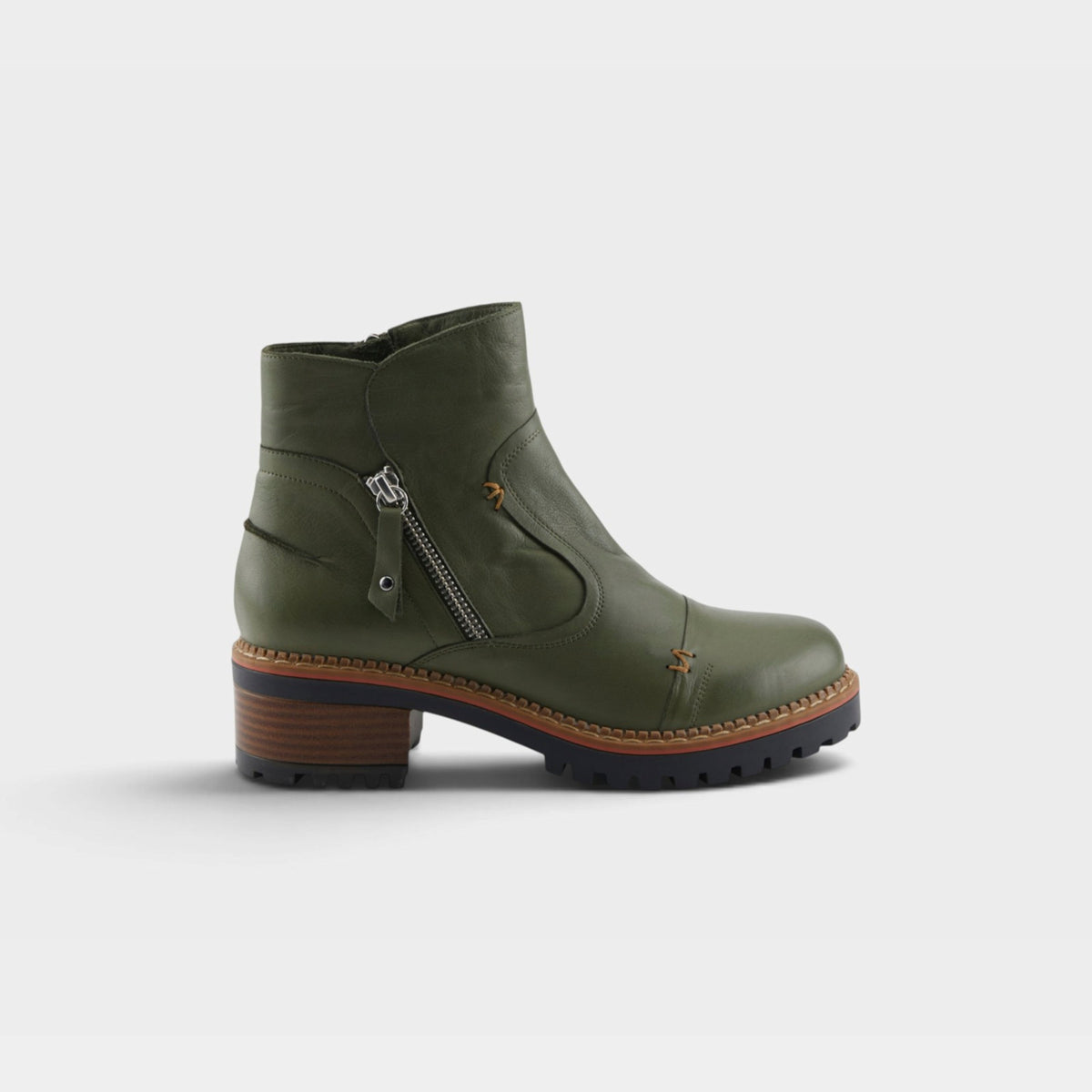 Spring Step – Denaye – Olive Green – Boot