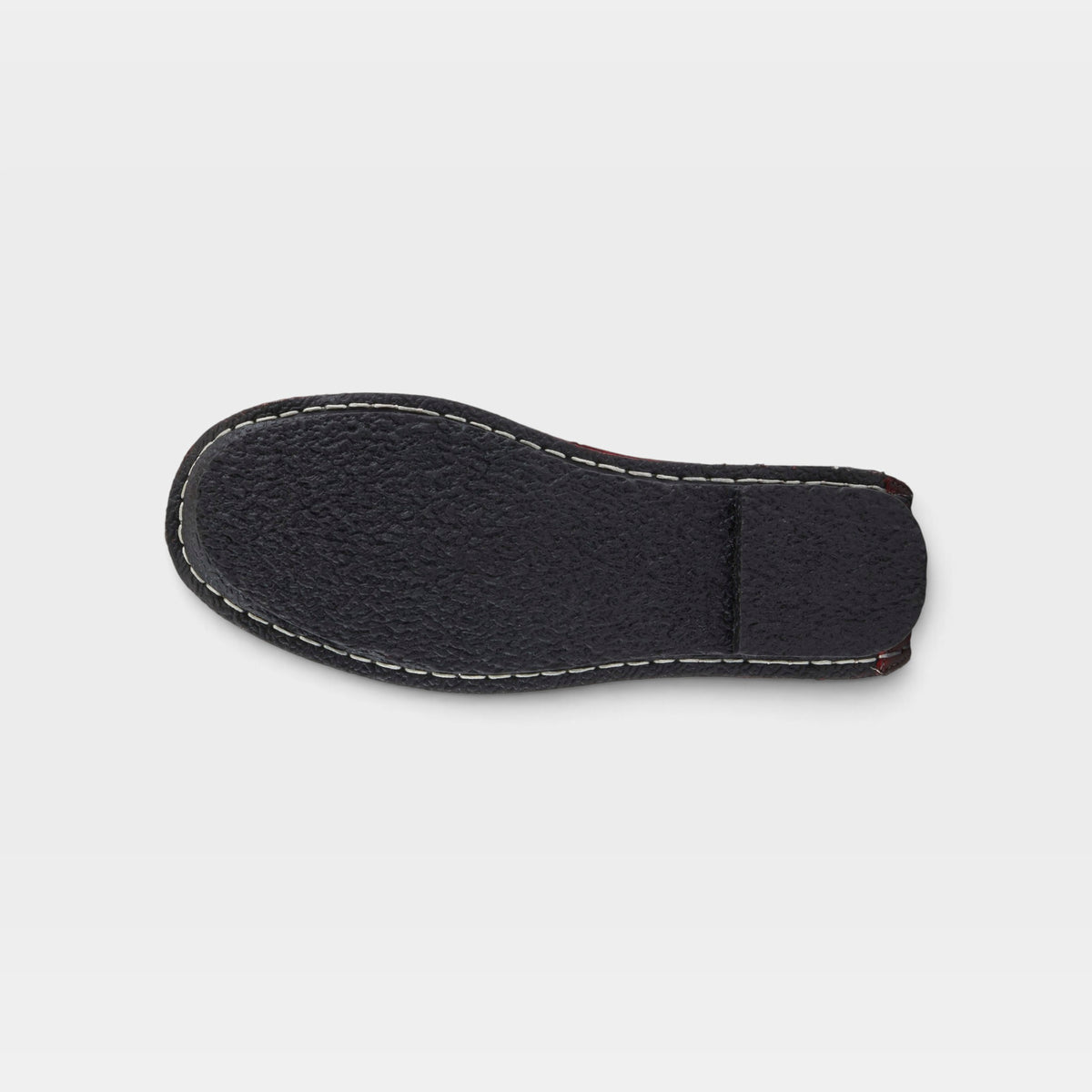 L'Artiste Dezi slip-on shoes in Red, outsole view