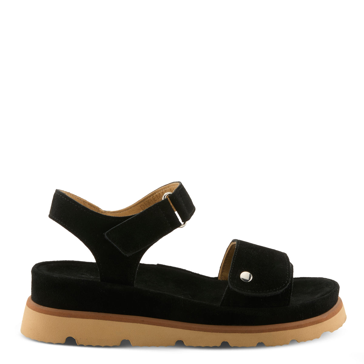 Spring Step SPRING STEP DIXIEMAE SANDALS sandal in mint green suede with comfortable everyday design