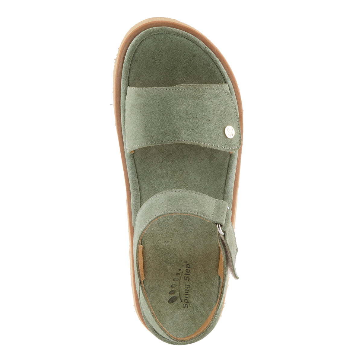 Spring Step SPRING STEP DIXIEMAE SANDALS sandal in black suede with comfortable everyday design