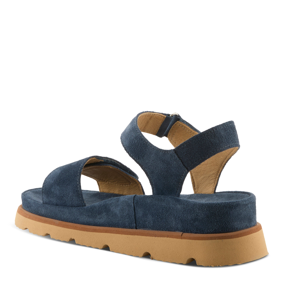 Spring Step SPRING STEP DIXIEMAE SANDALS sandal in orange suede with comfortable everyday design