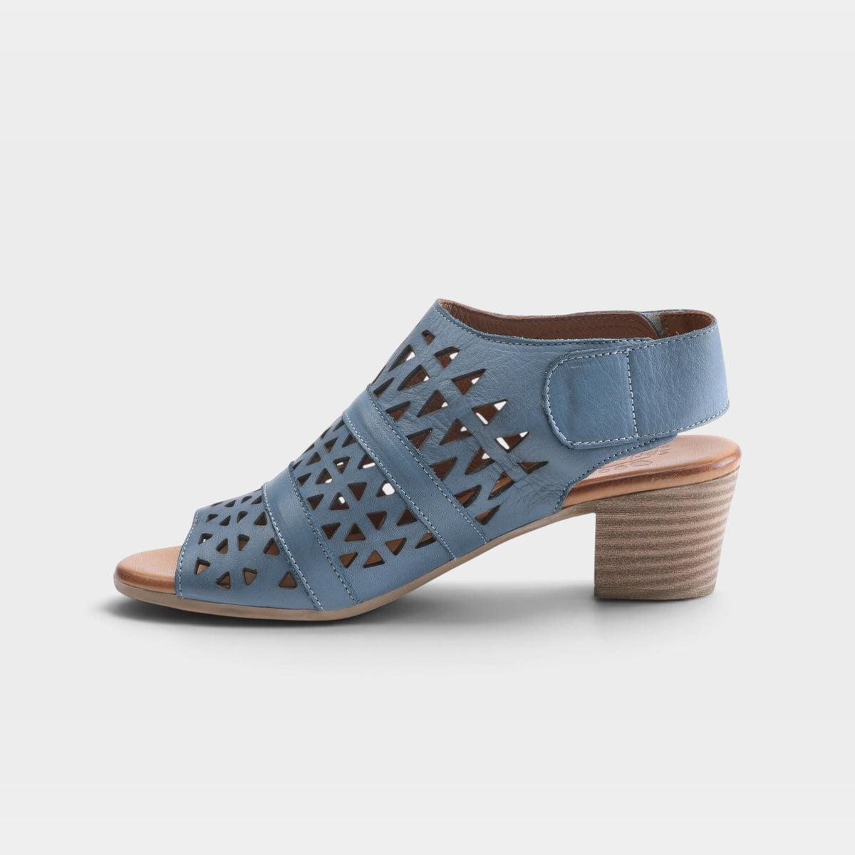 Spring Step Dorotha Blue Sandal