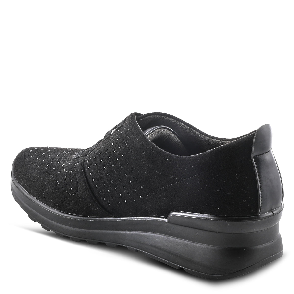 Flexus FLEXUS ECLIPSA LOAFER SLIP-ON SHOES loafer in black with flexible sole