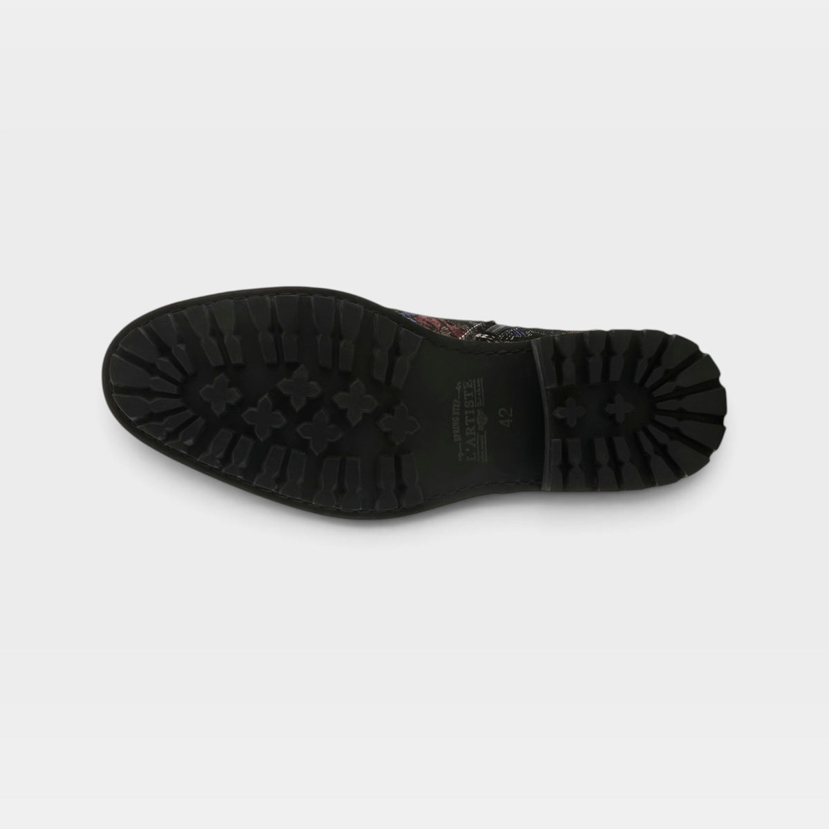 L'Artiste Men Elton Grey Multi Bootie