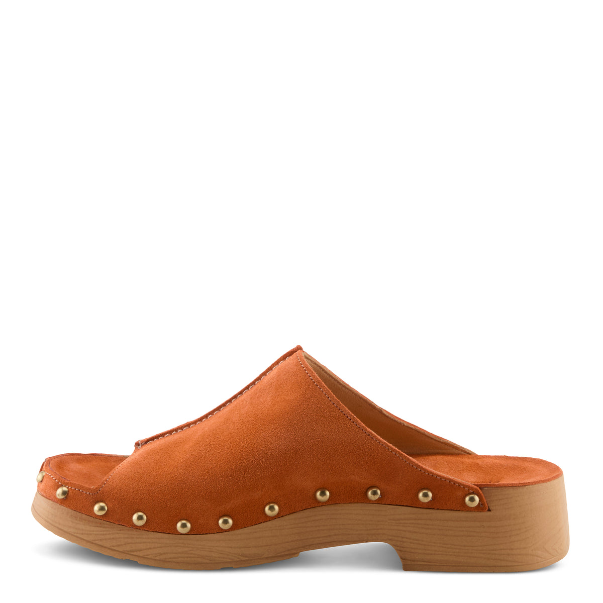 Spring Step SPRING STEP EMBERLYN SANDALS sandal in coral suede with comfortable everyday design
