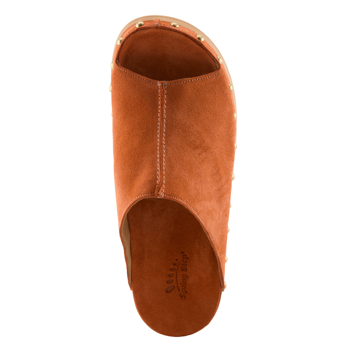 Spring Step SPRING STEP EMBERLYN SANDALS sandal in coral suede with comfortable everyday design