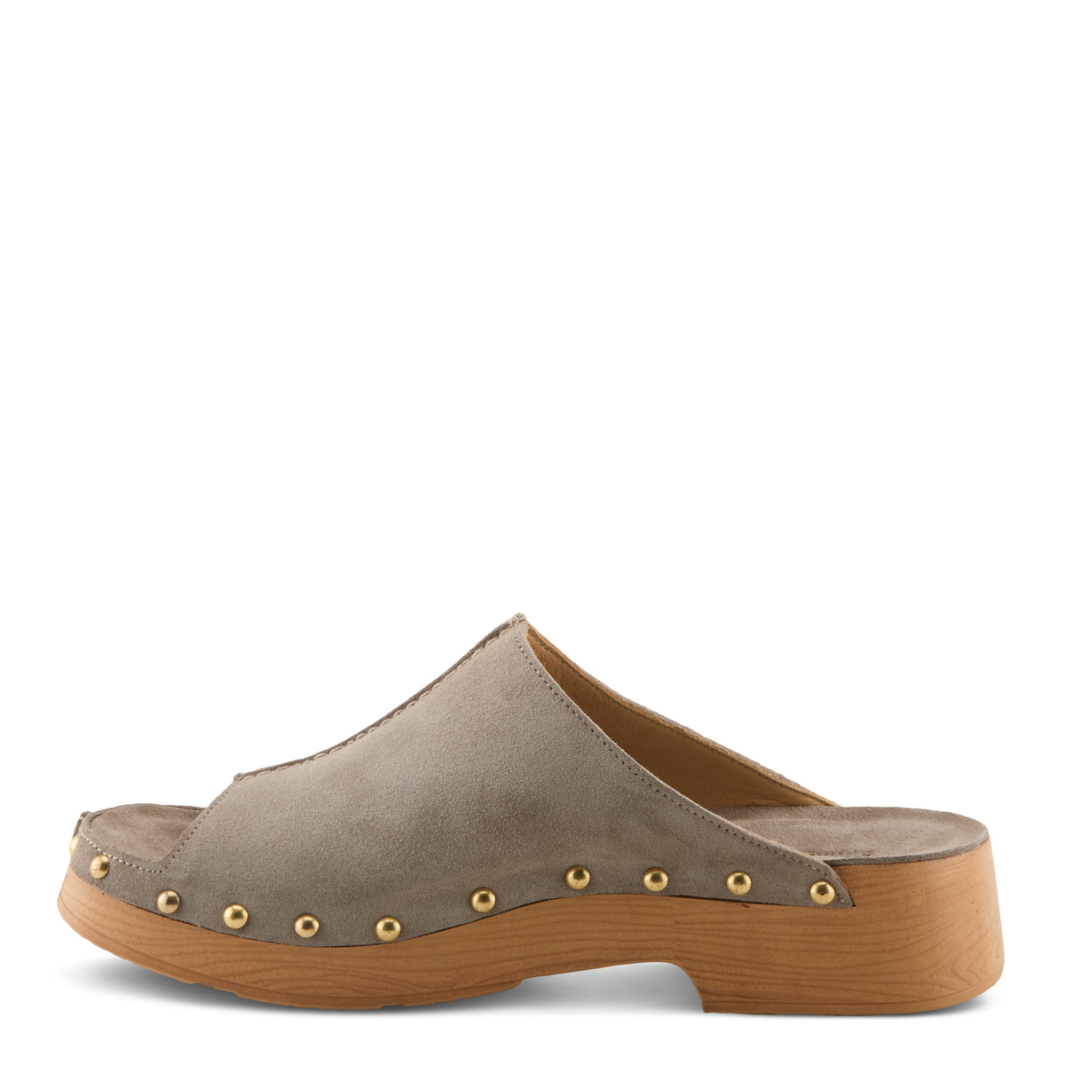 Spring Step SPRING STEP EMBERLYN SANDALS sandal in grey suede with comfortable everyday design