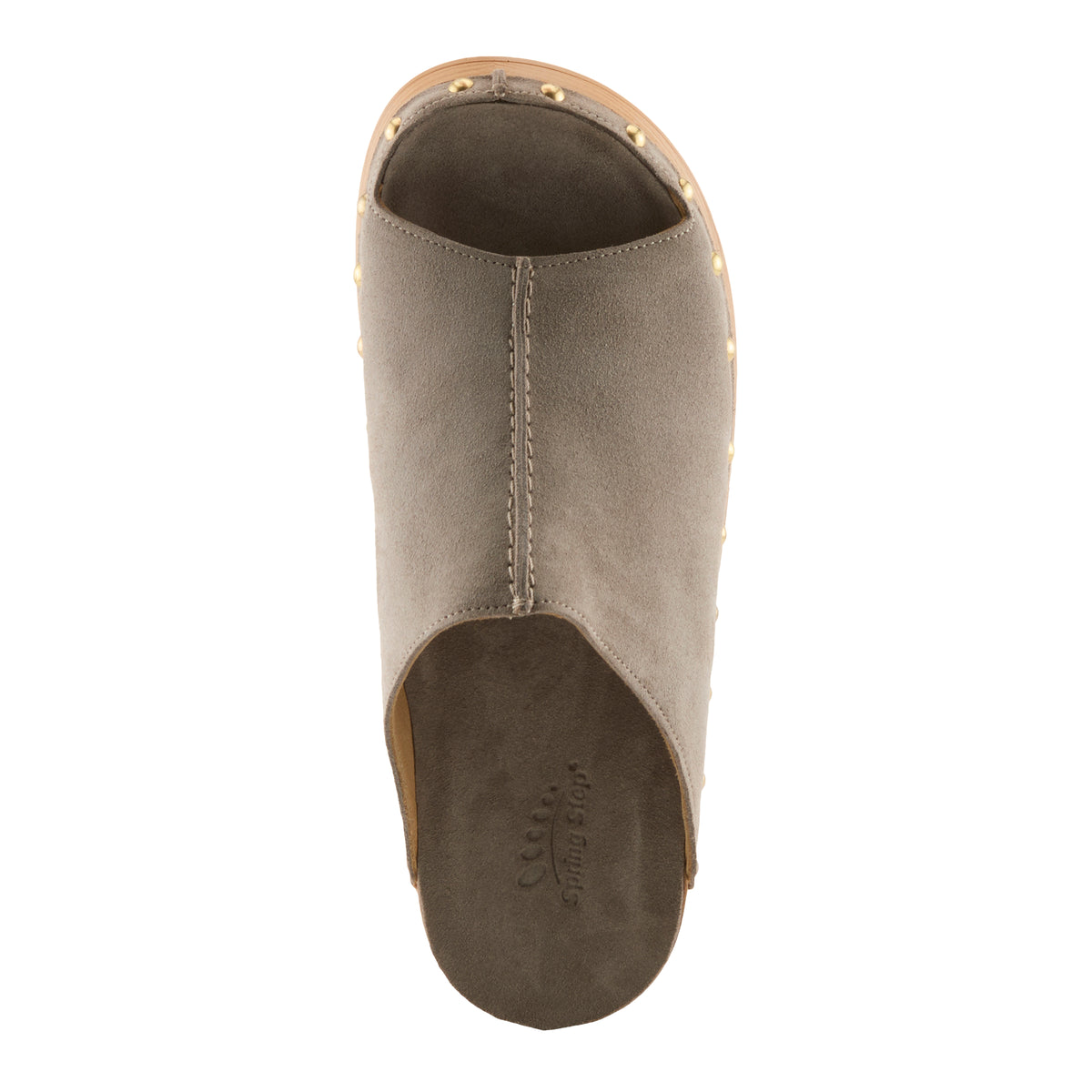 Spring Step SPRING STEP EMBERLYN SANDALS sandal in grey suede with comfortable everyday design