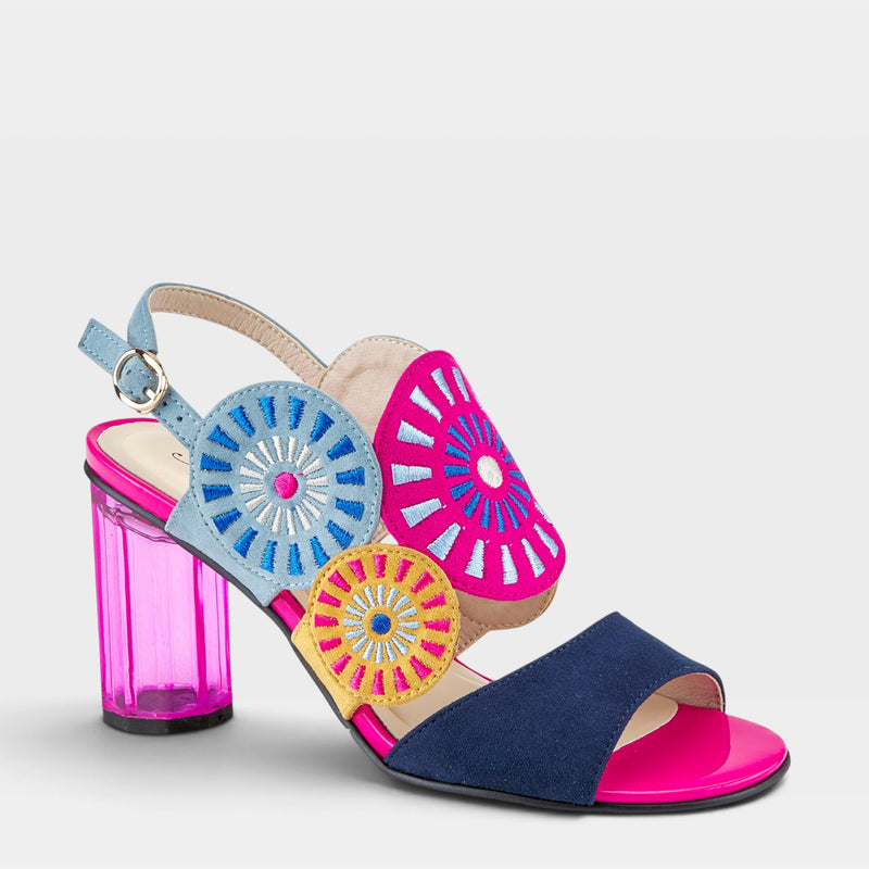 AZURA EMBROIDERY SANDALS
