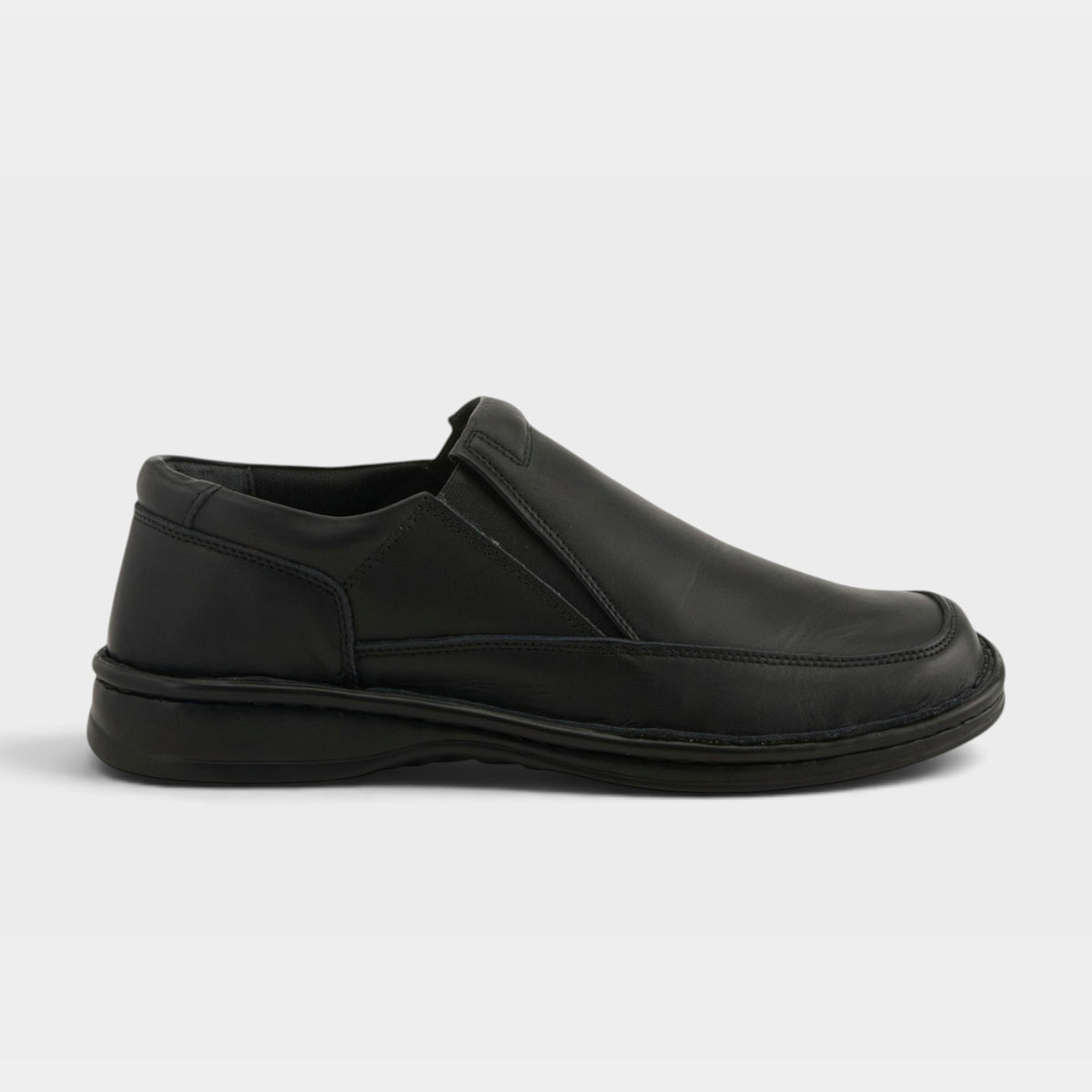 Spring Step Men Enzo Black Slip-On Shoe