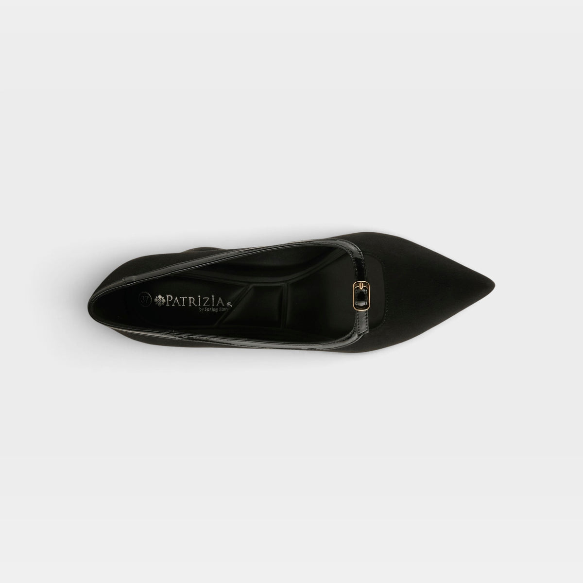 Patrizia Erone Black Faux Suede Shoe