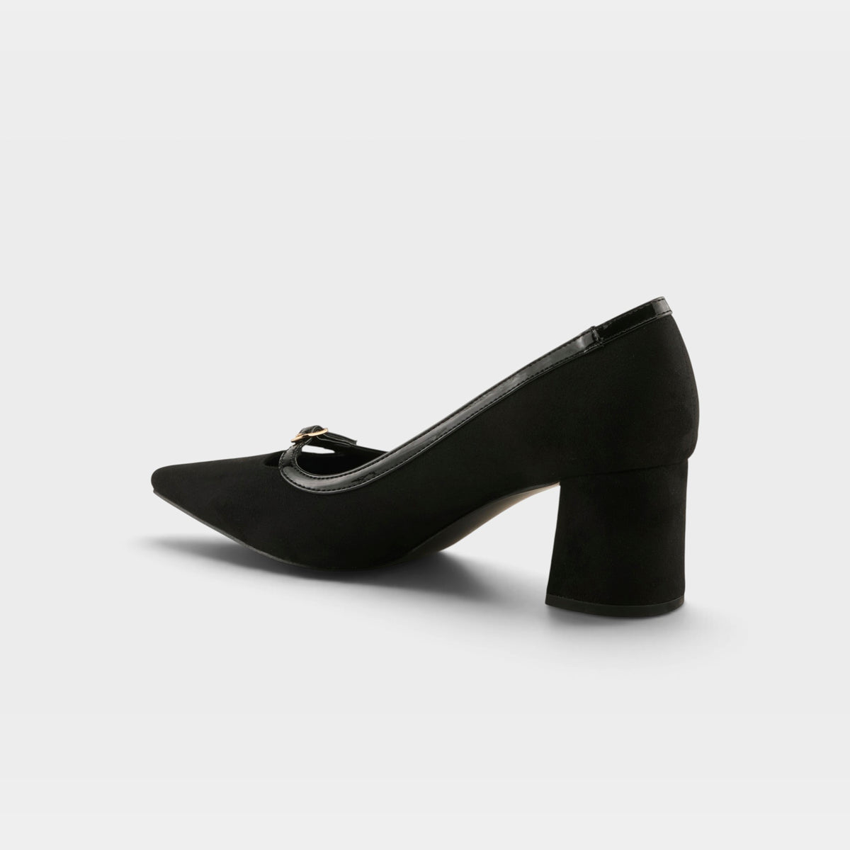 Patrizia Erone Black Faux Suede Shoe