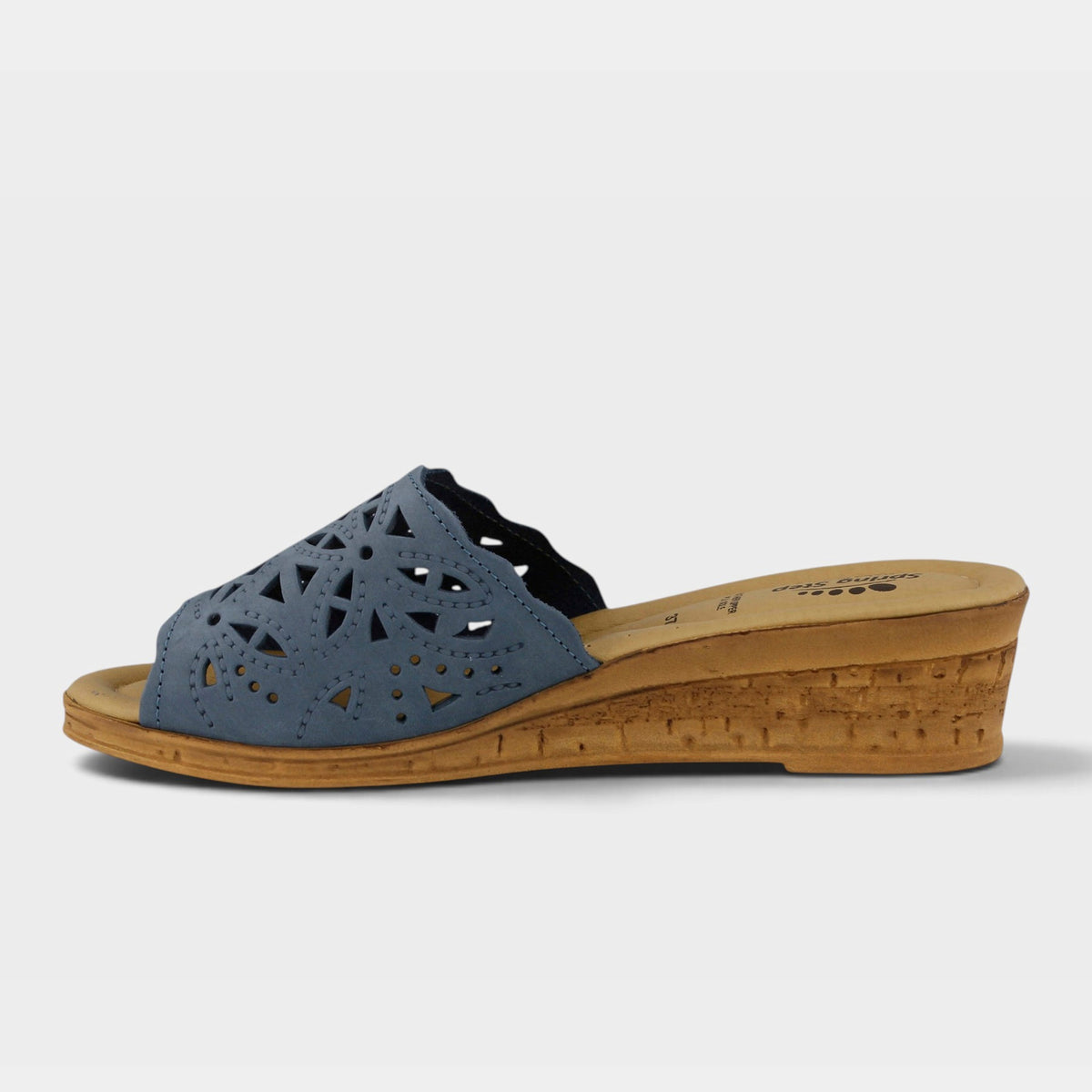 Spring Step – Estella – Blue – Sandal