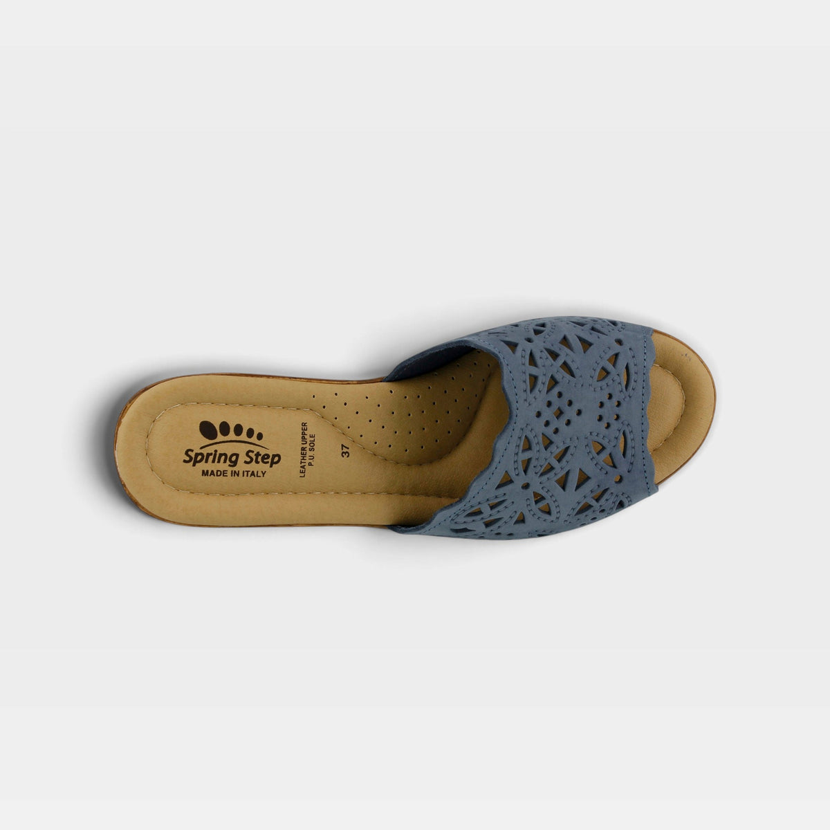 Spring Step – Estella – Blue – Sandal