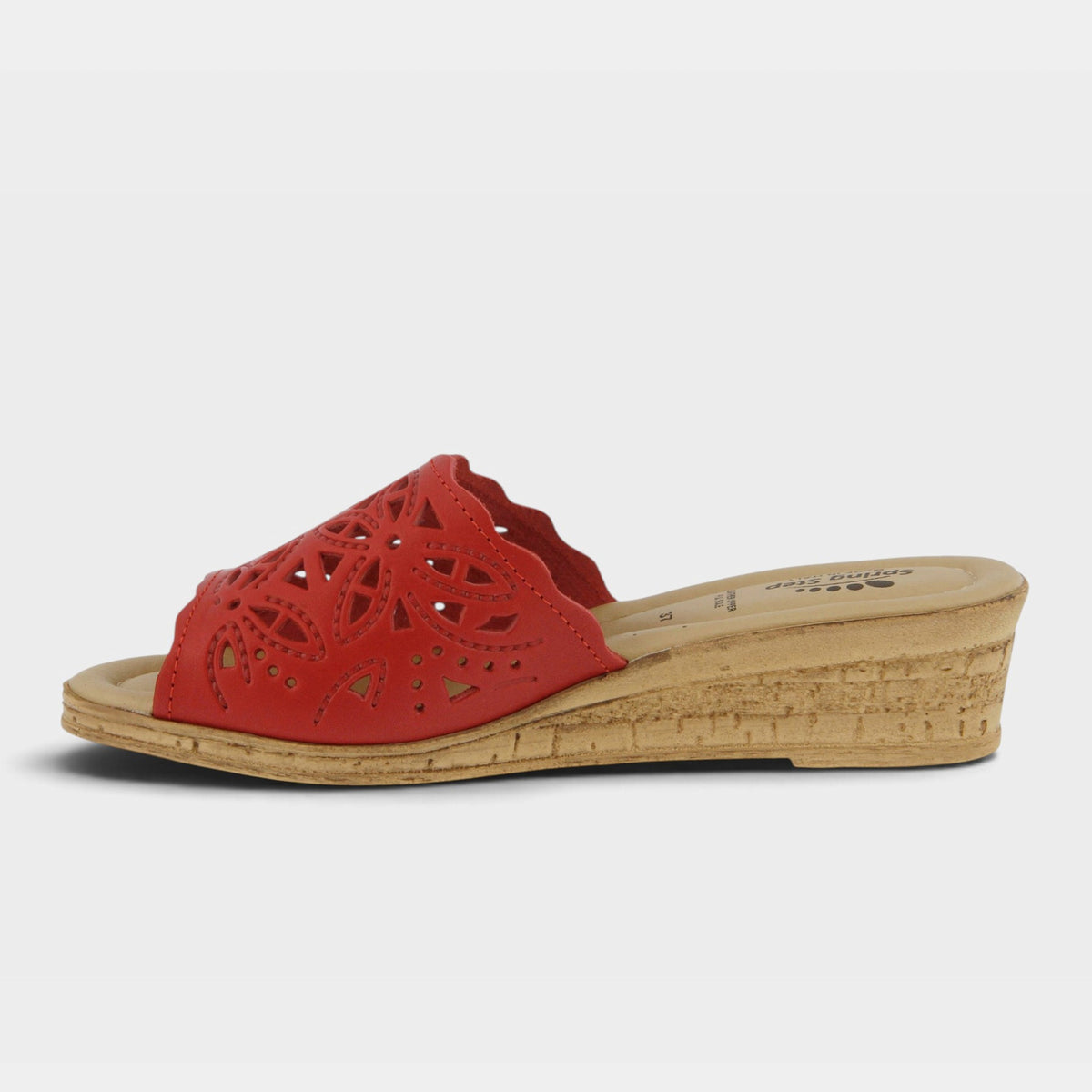 Spring Step – Estella – Red – Sandal