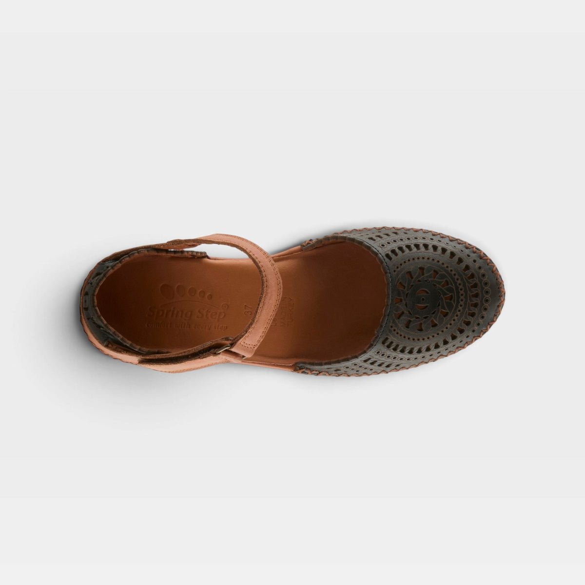 Spring Step – Eveline – Black Multi – Shoe