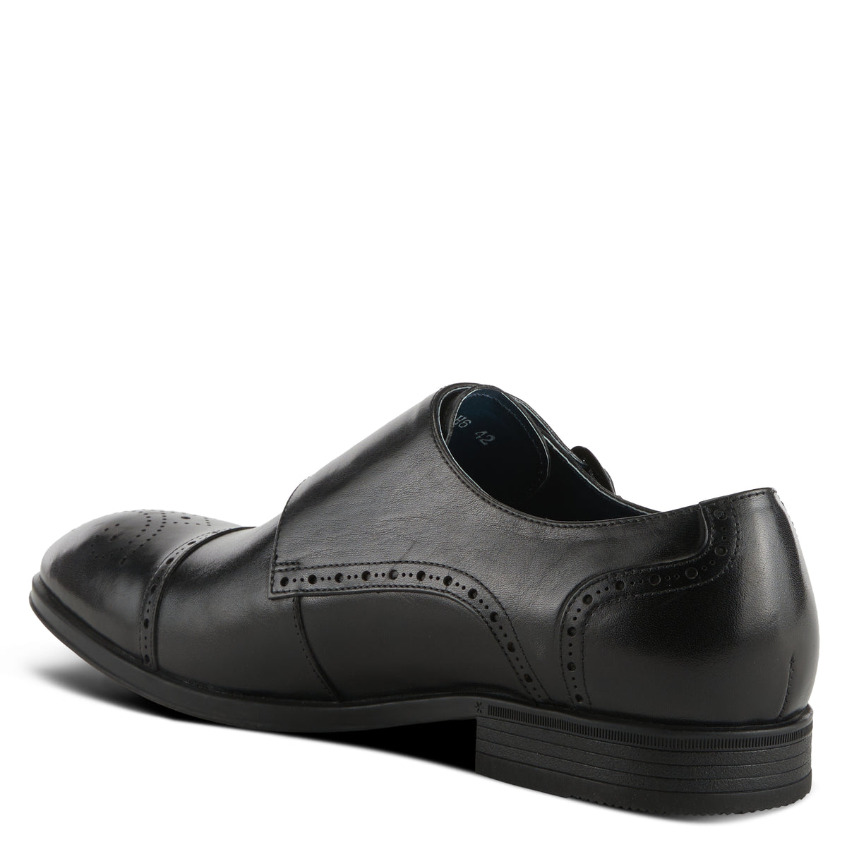 Spring Step SPRING STEP MEN EZRA OXFORD SHOE shoe in black with comfortable everyday design
