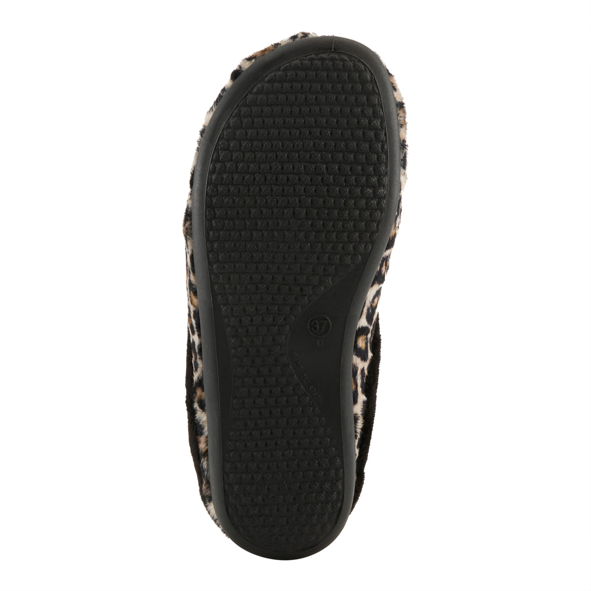 Flexus FLEXUS FAGANA SLIPPERS comfort shoe in leopard print with flexible sole